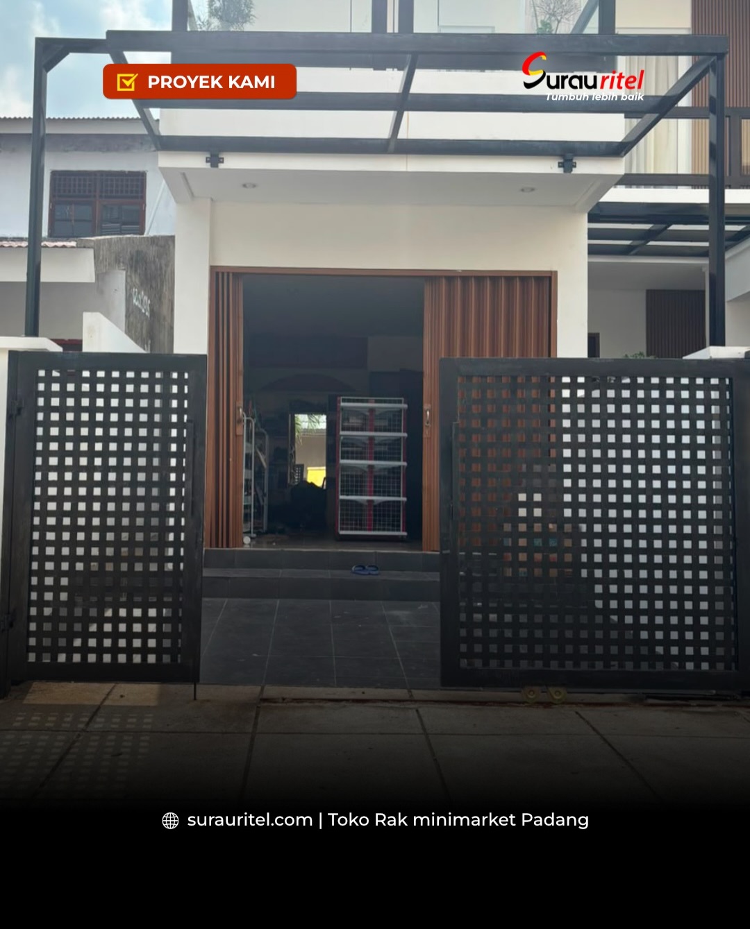 Ruko minimarket klien di Padang
